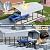 Military-Grade Metal Carport 12x20 FT, Heavy- Duty Galvanized Steel Roof