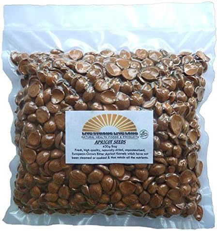 Natural Apricot Kernels Raw (Seeds) 430g Bag 1lb