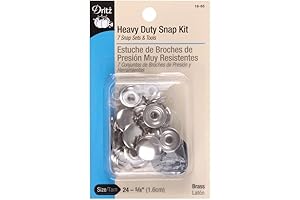Dritz 5/8-Inch Heavy Duty Snap Fastener Kit: Unrivaled Strength for Robust Applications
