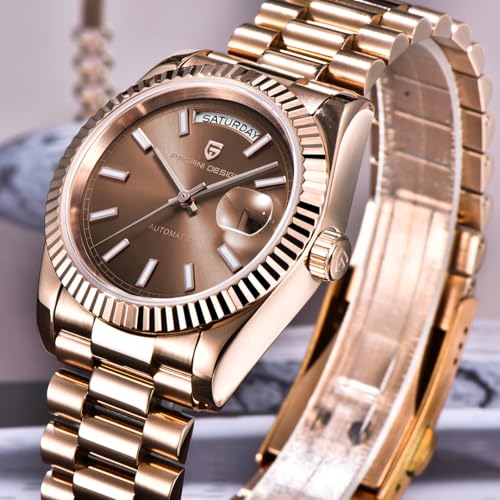 Image of LACZ DENTON Pagani Design DD36 Men's Watches Luxury Automatic Watch Men AR Sapphire Glass Mechanical Wristwatch Men 10Bar ST16 Movement