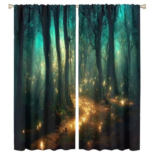 Shelifestyle Fantasy Forest Curtains cover