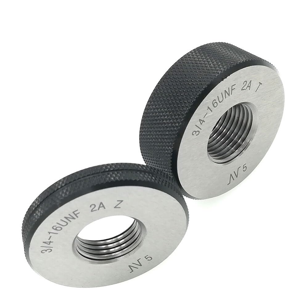 Thread Ring Gage 3/4-16 UNF 2A Thread Ring Gauge GO NOGO
