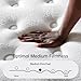 DCOOLAULTRA 12 Inch Queen Size Mattress, Medium Plush Hybrid with Memory Foam & Individually Wrapped Coils, CertiPUR-US Certified, Fiberglass-Free Design (Queen, 12, 12, Inches)