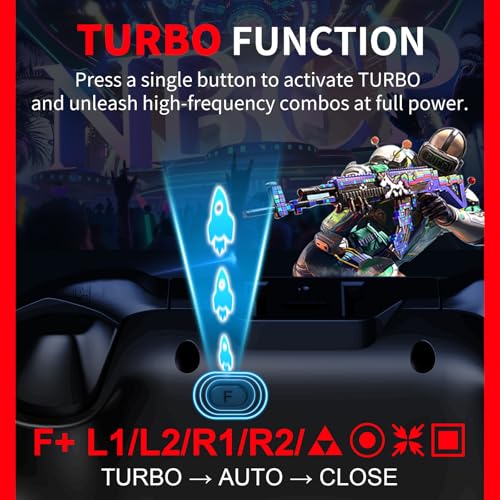 Wolf X2 Controller NBCP WOlF V-2 Built-in Joystick Drift Correction Game controller 2 Pack ...