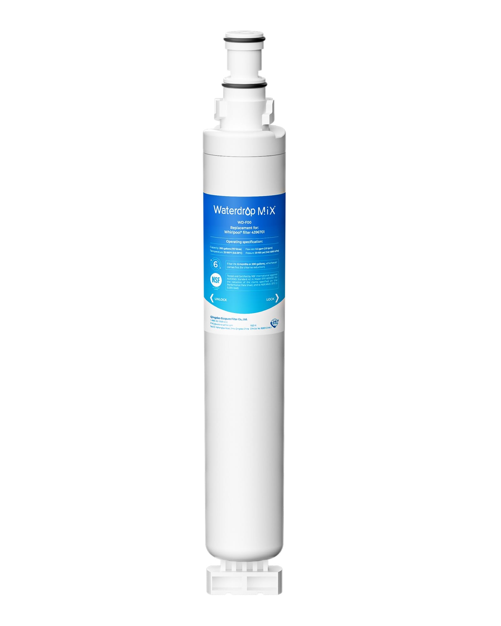 Amazon.com: Waterdrop 4396701 Replacement for Whirlpool® EDR6D1
