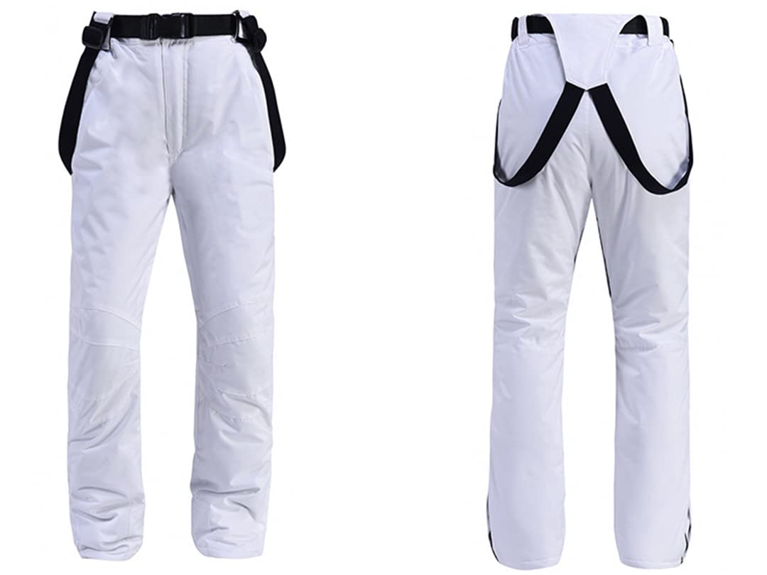 Chaqueta de esquí impermeable de montaña y pantalones a prueba de viento invierno cálido abrigo con capucha snowboard traje de nieve chaqueta de lluvia SYFK L