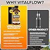 VITALFLOW Organic Black Seed Oil 240ml | 100% Pure and Natural Cold Pressed | Ultra High Thymoquinone Content | For Health, Hair, Nails, Skin, Joints | Black Cumin Seed Nigella Sativa Oil
