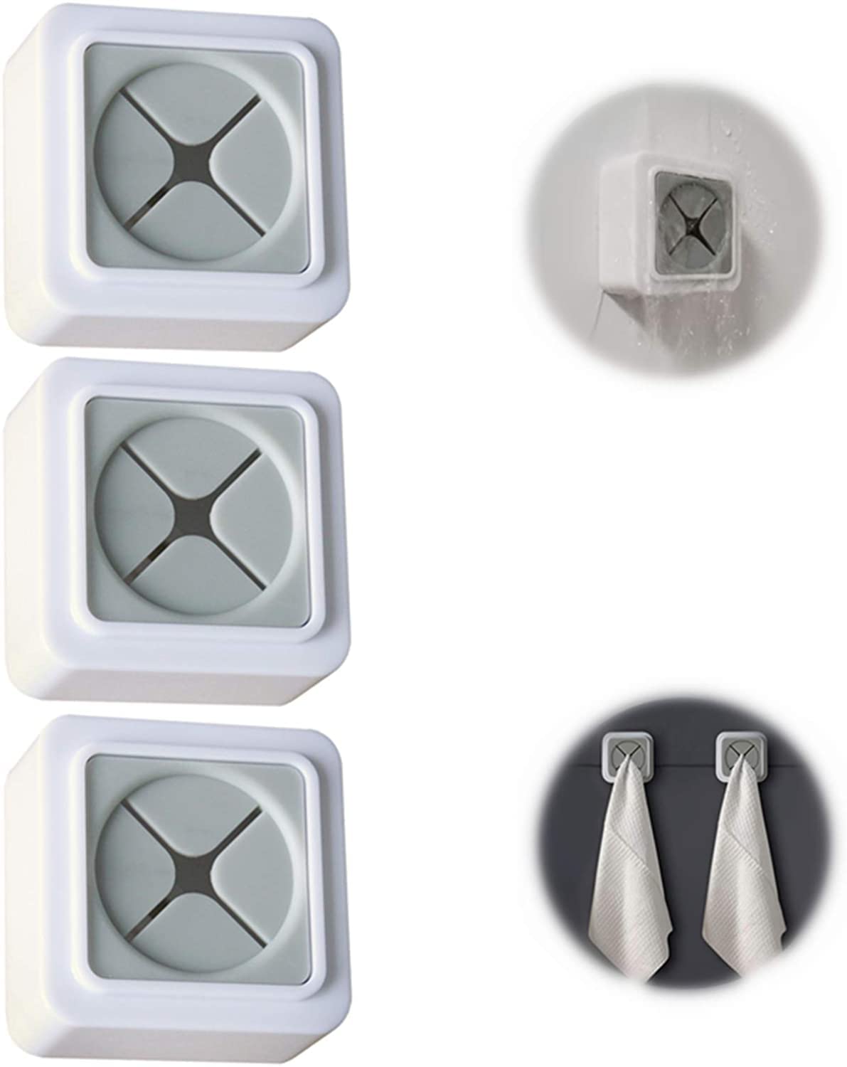 VEHTRI Towel Holder for Bathroom, Non-Drilling Self Adhesive Hand Towel Holder, Kitchen Dish Towel Holder for Cabinet, Towel Hook for Bathroom Wall, Push in Towel Holder for Kids (2) (B0B53BD21X) Amazon Price History, Amazon Price Tracker