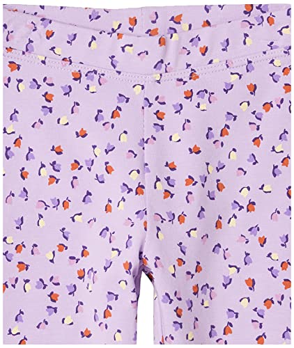 Image of Amazon Essentials Girls' Cotton Stretch Leggings, Multipacks
