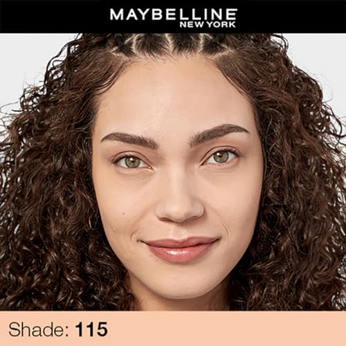 Maybelline New York Liquid Foundation Medium Coverage Lotion, Matte Finish, With Spf, Absorbs Oil, Fit Me Matte + Poreless For Oily Skin, 115 Ivory, 30Ml, Pack Of 1 - Image 5