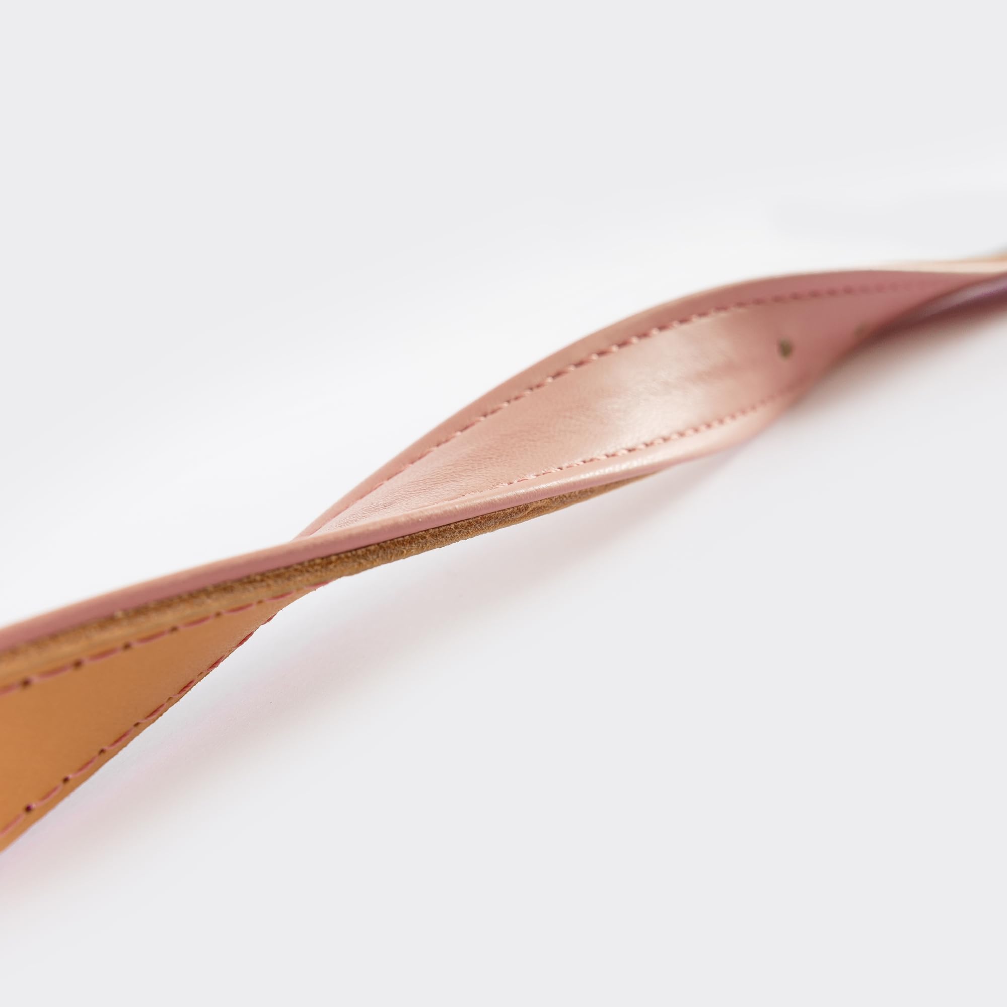 EZYDOG Oxford Leather Dog Lead, Blush, Regular - Image 2