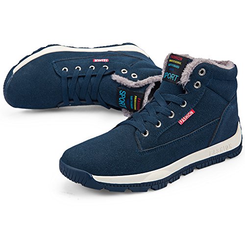 Vilocy Uomo Inverno gli Sport Stivali Sneaker