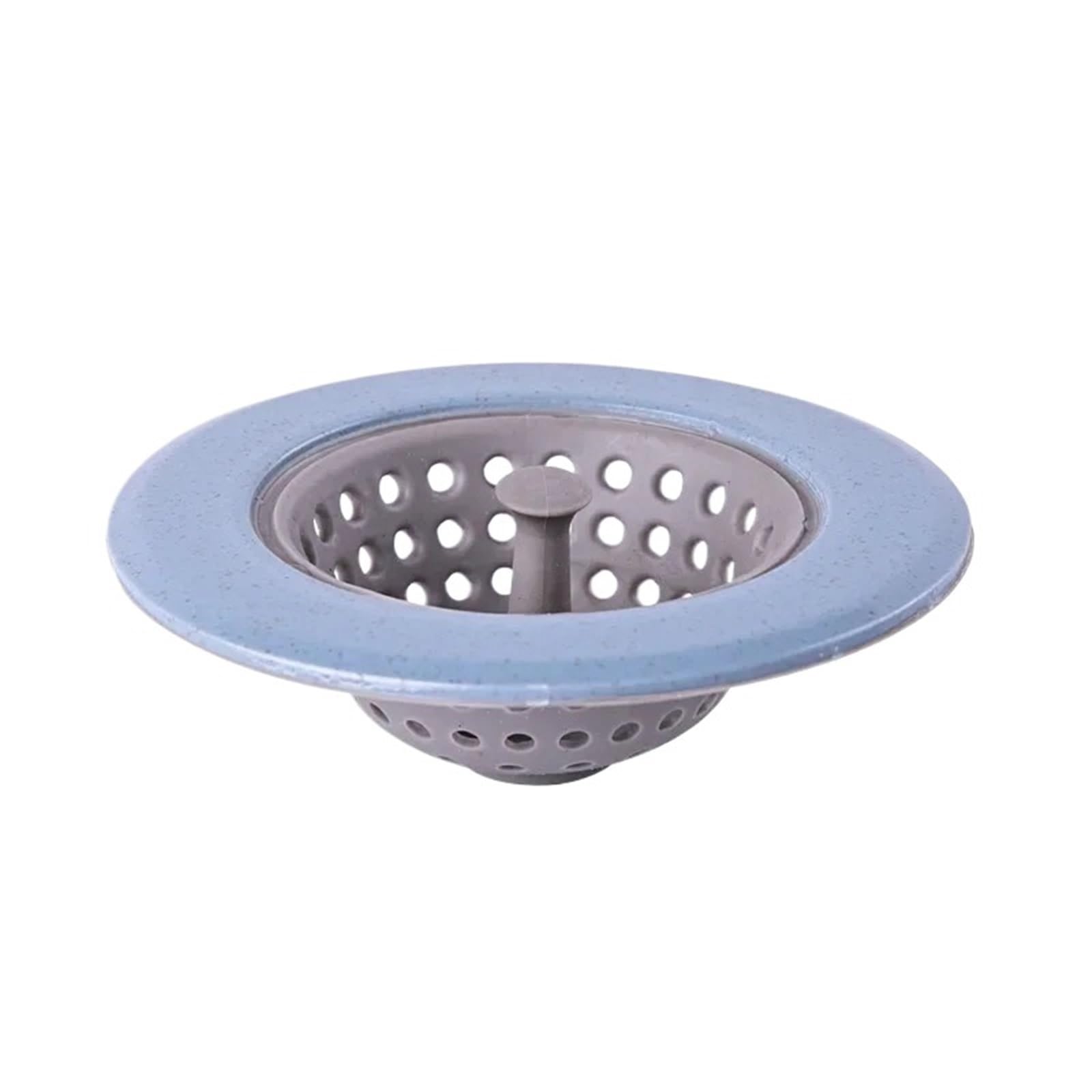Filtro de Fregadero Cocina, 5 uds., Rellenos Malla, recogedor Pelo/colador con tamiz Silicona for para Bañera,Ducha
