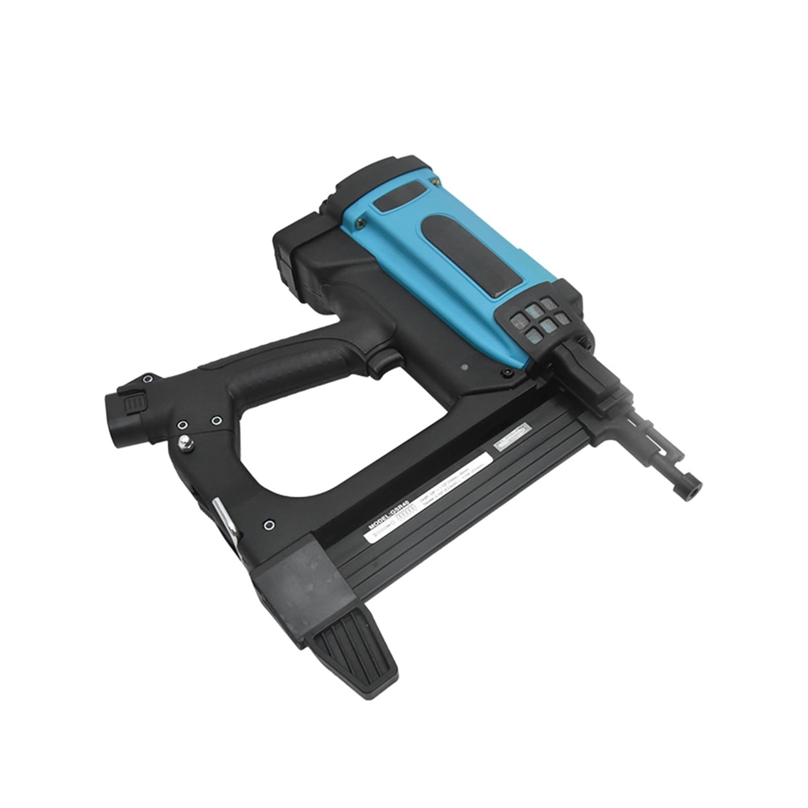 GSR40 pneumatyczny pistolet do gwoździ 7. 2V bateria litowa elektryczny pistolet do gwoździ zszywacz pneumatyczny narzędzia pneumatyczne do ramy i szyny nośnej(With 2pcs Battery)