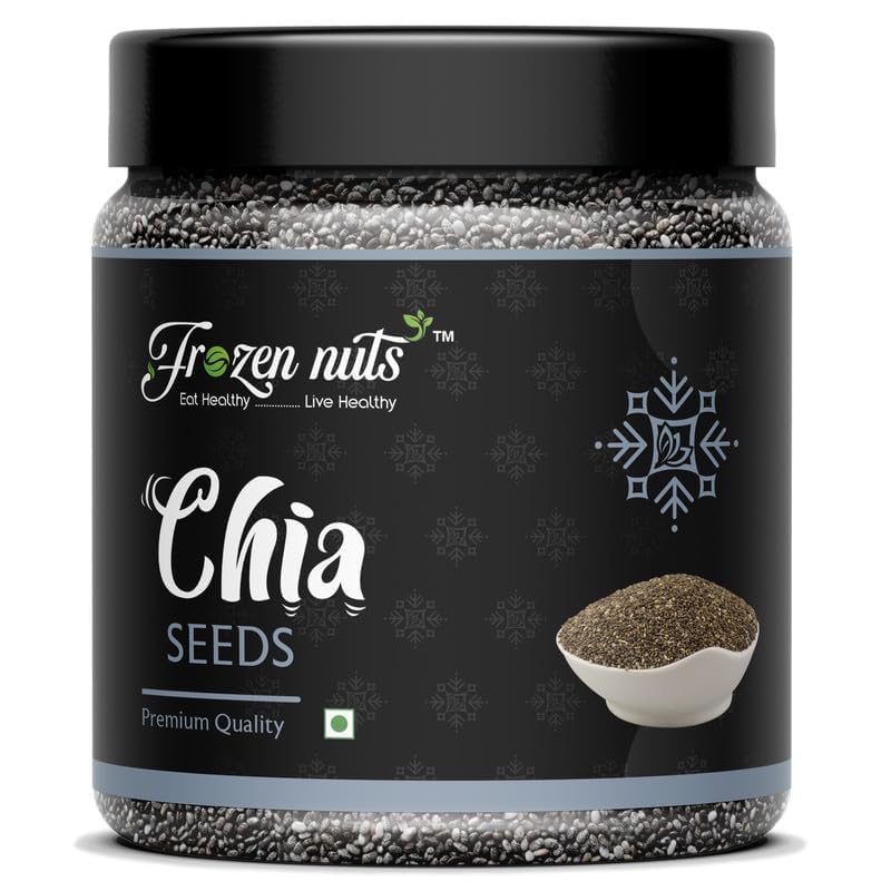 Natural Chia Seeds 500g – High Fiber & Protein Healthy Seeds for Weight Management | Suitable for Smoothies, Pudding, Baking & Salads Natural Chia Seeds 500g – High Fiber & Protein Healthy Seeds for Weight Management | Suitable for Smoothies, Pudding, Baking & Salads