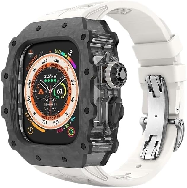 Bracelet Apple Watch Ultra 2 carbone luxe look premium et design robuste
