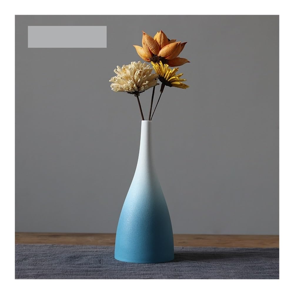 SLEEVE Vases Home Decor Ceramic Vase Creative Simple Living Room Ornaments Nordic Home Craft Decorations(D)