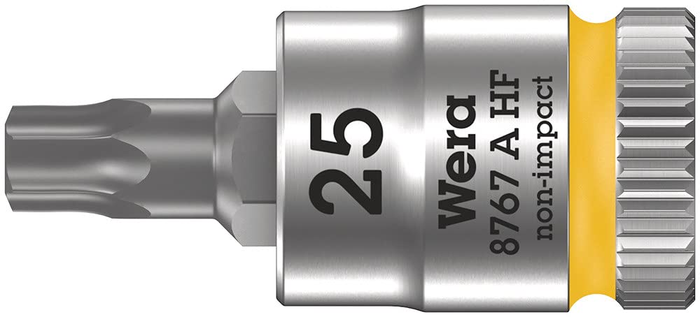 Wera 05003345001 8740 A HF 1 Zyklop Bitnuss-Satz mit 1/4-Antrieb, mit Haltefunktion für Innensechskantschrauben, 5-teilig Wera 05003345001 8740 A HF 1 Zyklop Bitnuss-Satz mit 1/4-Antrieb, mit Haltefunktion für Innensechskantschrauben, 5-teilig