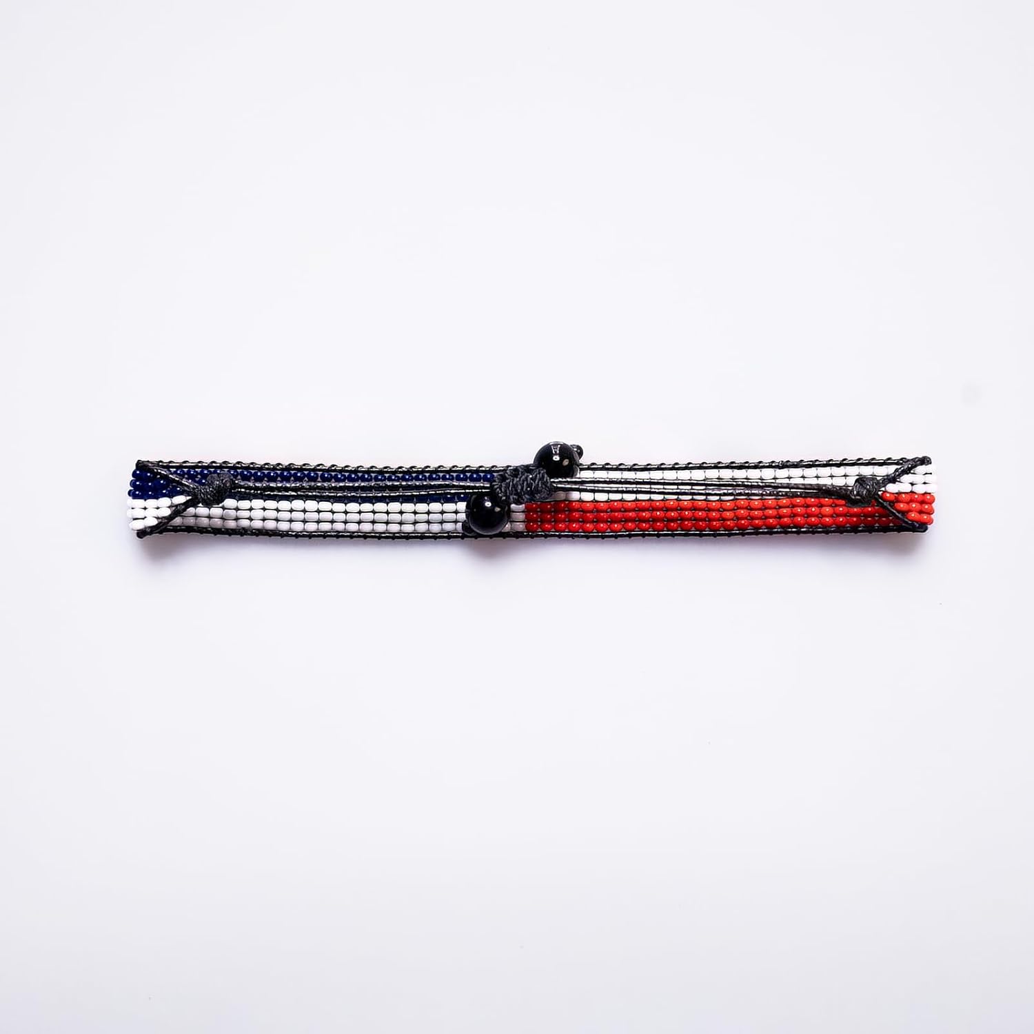 FAHARI Flag Bracelet | Adjustable | Handcrafted | Boho| Patriotic Bracelet - Image 5