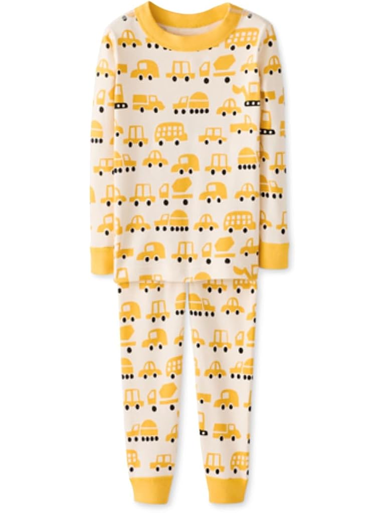 Multi Hanna Andersson Long John Pajama Set (Infant/Toddler/Little Kid/Big Kid)