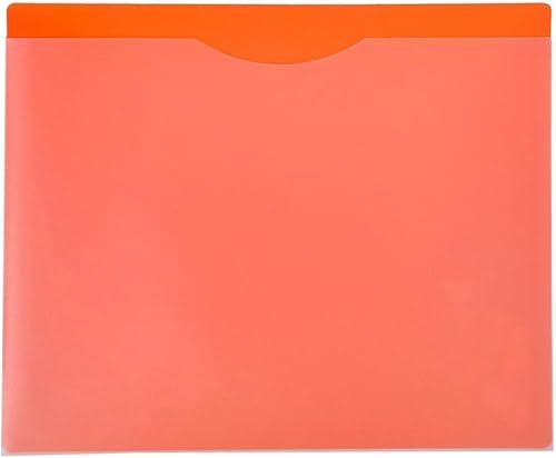 Miniatura 2 de Nova Filer Carpetas impermeables de poli-archivos con pestaña superior, tamaño carta, colores surtidos, paquete de 10 unidades