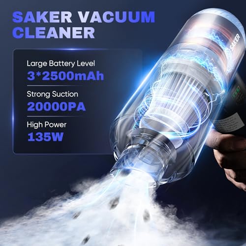 Portable Cordless Car Vacuum