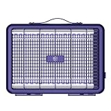 Bug Zapper, Rechargeable 4200V Mosquito Killer & Fly Trap with 2600mAh, Electric Fly Zapper Hangable/Standable Insect Killer for Indoor/Outdoor, Bedroom Kitchen Garden Camping Patio Garage Office