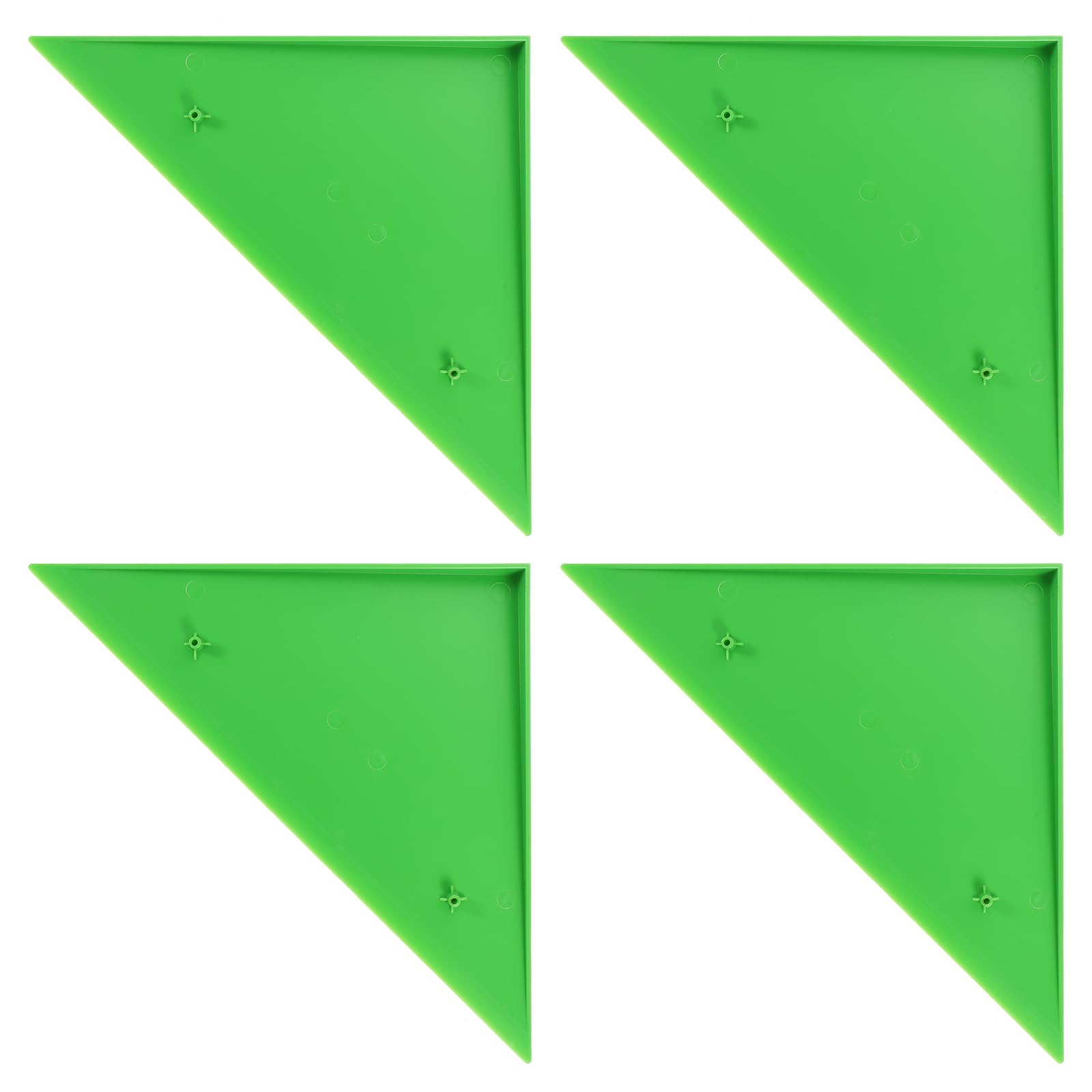 BESPORTBLE 4 Pz Parti Del Biliardino Per Biliardini Rampe D'angolo Del Biliardino Angolo Del Tavolo Di Soccor Del Triangolo Bordo D'angolo Del Tavolo a Triangolo Forniture Calcio