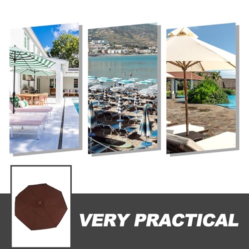 Parasol de terrasse remplaçant toile résistante Abaodam pour jardin - 6