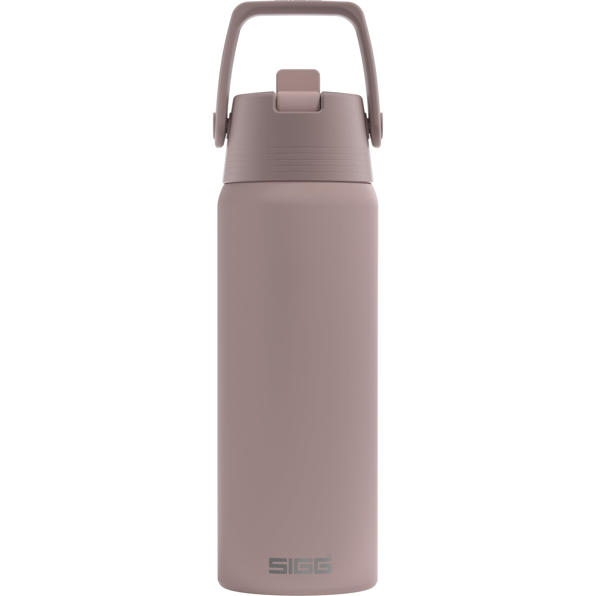 Sigg - Stainless Steel Water Bottle - Shield FLIP Dusk - Leak-proof - Featherlight - BPA-free - Outdoor & Fitness - Pink - 0.75L