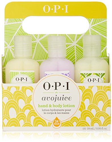 OPI Avojuice Hand Lotion, Minis Sampler 6-Pack, 6 fl. oz.