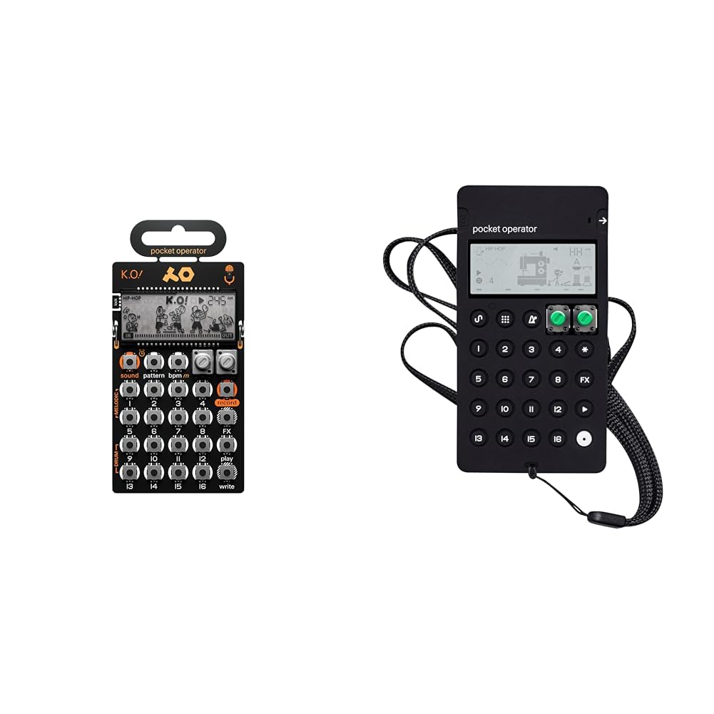 Teenage Engineering PO-33 KO Pocket Operator - Mini Sampler with 
