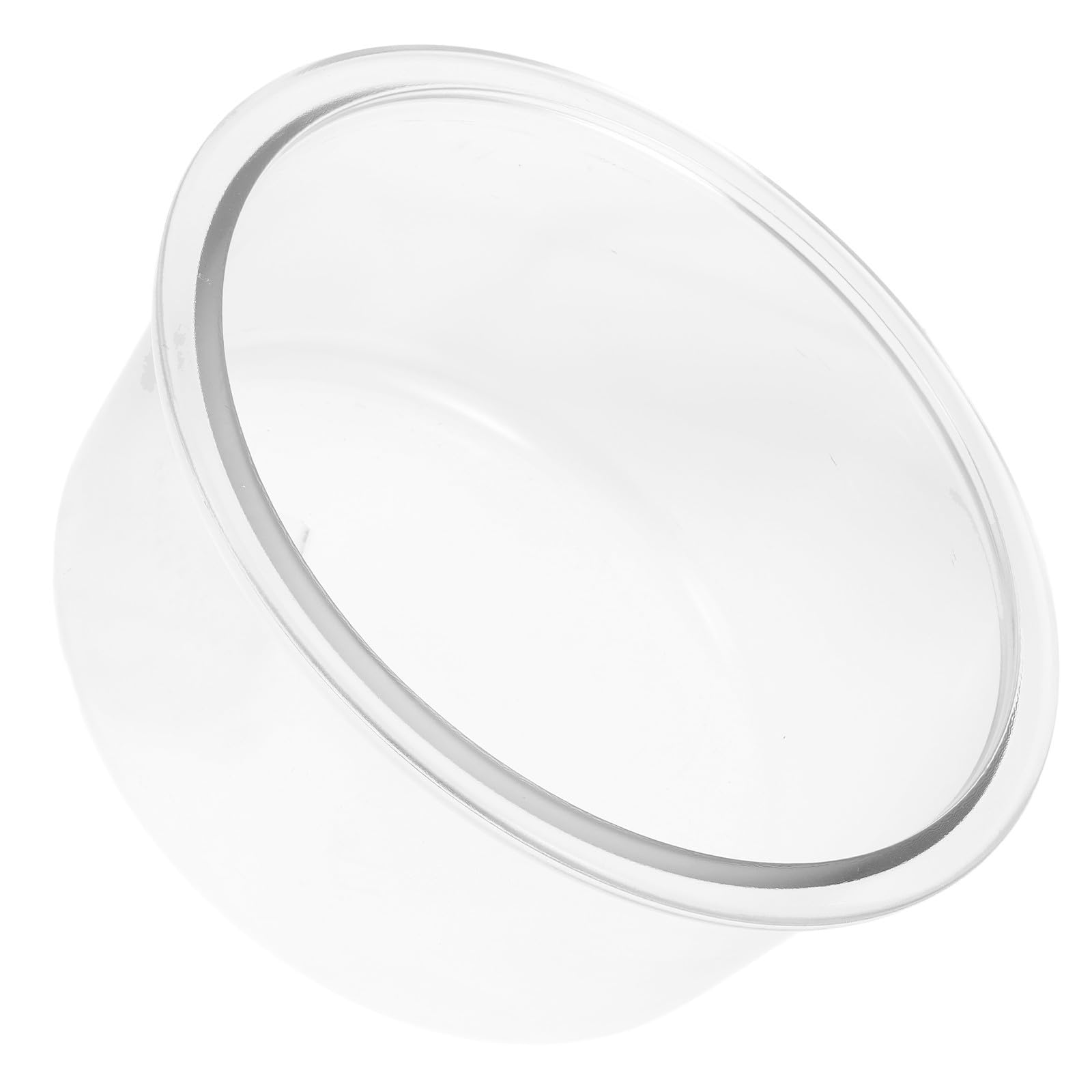 Amosfun Glaslaborschale mit Außergewöhnlicher Transparenz aus Laborglas Runde und Multifunktionaler Nutzung für Laborversuche und Aufbewahrung