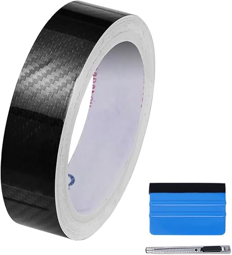 Miniatura 17 de LZLRUN - Kit de herramientas de cinta adhesiva de vinilo mate para ventanas y bordes de puerta, incluye herramientas (1 pulgada x 30 pies)