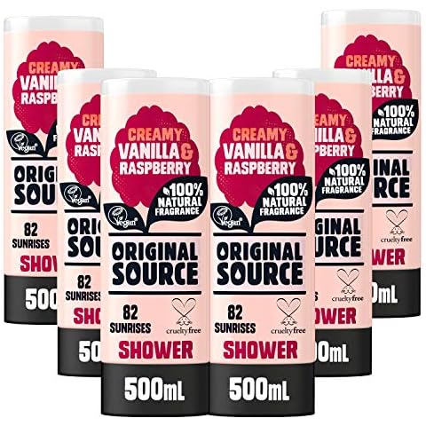 Original Source Vanilla Milk and Raspberry Shower Gel Pack Cover