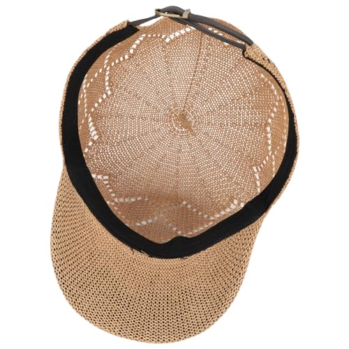 Gorra Unisex con patrón rombo y visera curva miniatura 3