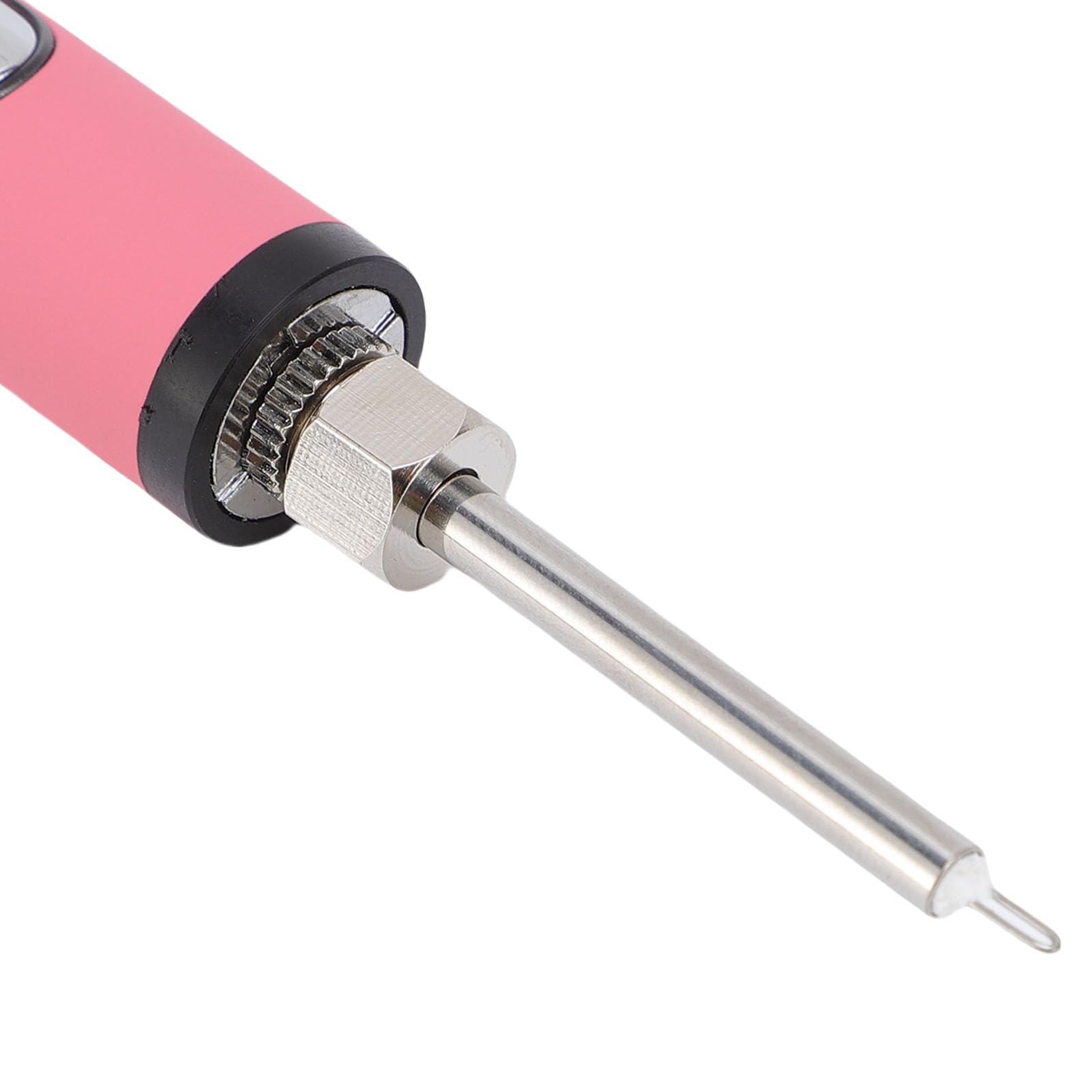 YUEHISY Brûleur de Fil Numérique LCD, Stylo à Fil sans Rechargeable par USB, Arrêt Automatique, 3 Réglages de Température pour le Tissage, la Sculpture sur Cire, la Couture et le (PINK)