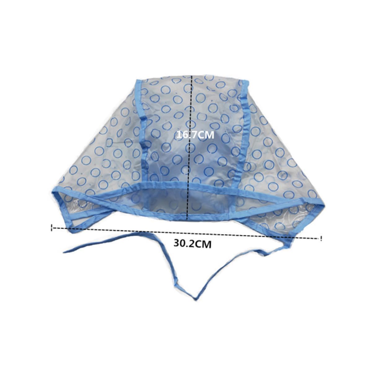 SOESFOUFU Salon Hair Cap Dyeing Tool 13pcs Disposable Dyeing Caps with Needle for Dyeing Highlights