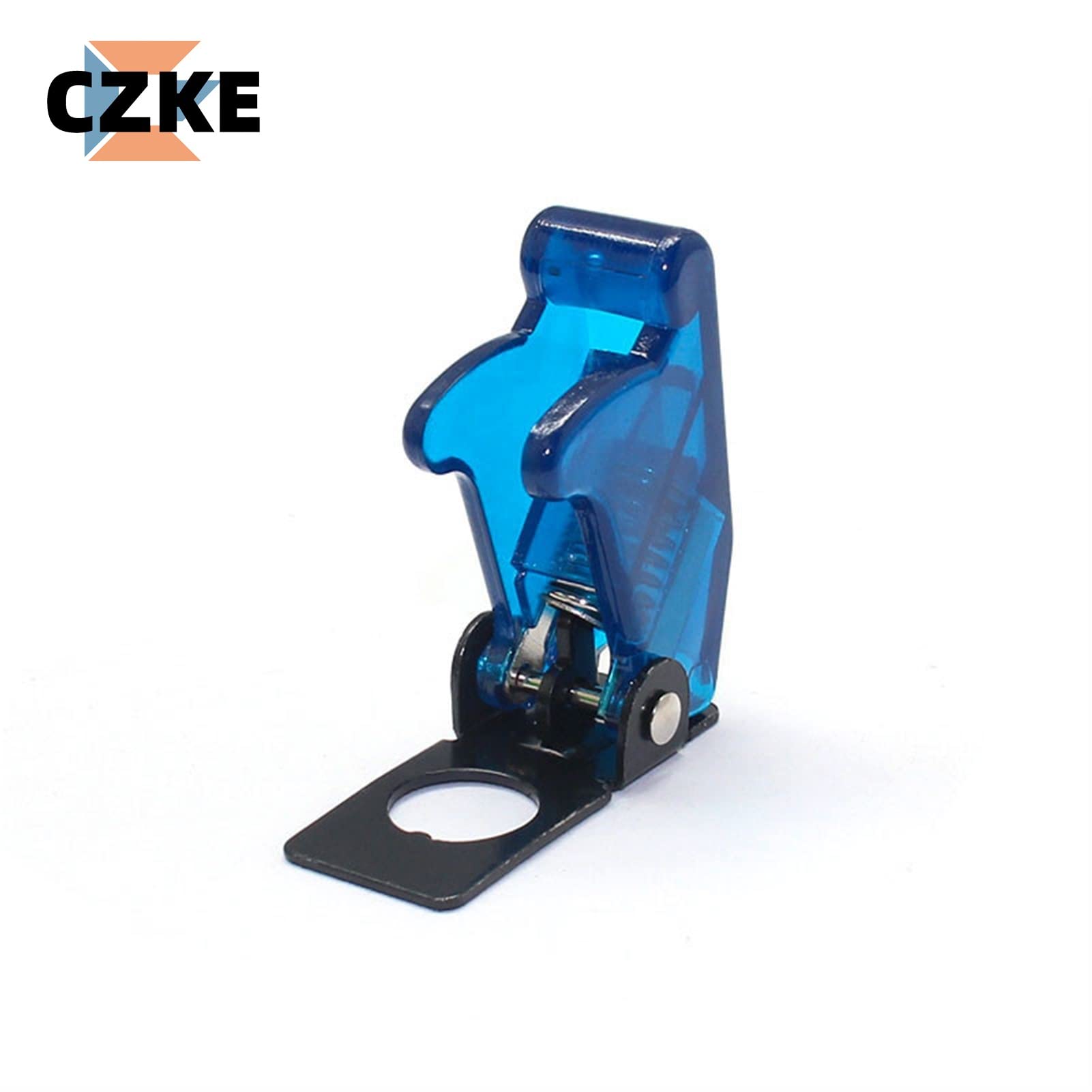 Lot de 10 interrupteurs à bascule à LED pour voiture, bateau, camion - Avec rabot de sécurité - 12 V 20 A (couleur : 2)