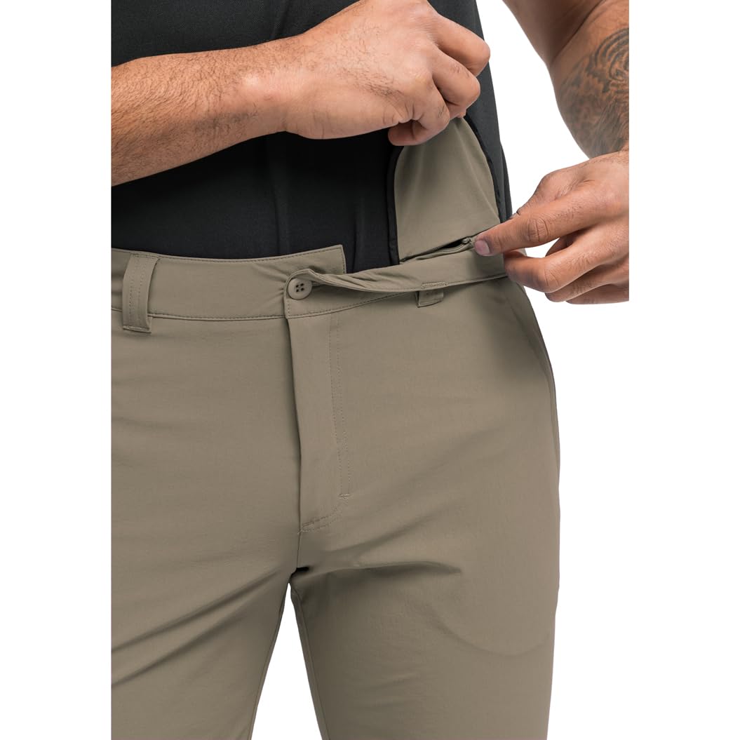 Maier Sports Huang, Kurze Herren Wanderhose, Wasserabweisende Bermuda für Trekking und Hiking, PFC-frei, mSTRETCH pro 4 & Dryprotec