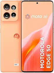 Smartphone Motorola Edge 50 5G - 256GB 24GB (12GB RAM+12GB Ram Boost) 50MP Sony Camera Moto AI Ultrarresistencia militar - Peach Fuzz