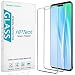 HPTech LG G8 ThinQ Screen Protector - (2-Pack) Tempered Glass Film for LG G8 ThinQ Screen Protector Easy to Install, Bubble Free with Lifetime Replacement Warranty