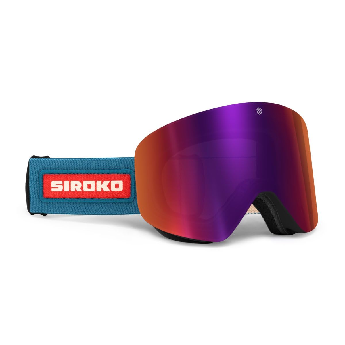 SIROKO - Snowboard- und Skibrillen für Kinder GX TreasureBlau/Beige