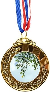 no/no Cinta para el primer lugar de la medalla del ganador del premio art deco, color verde y azul