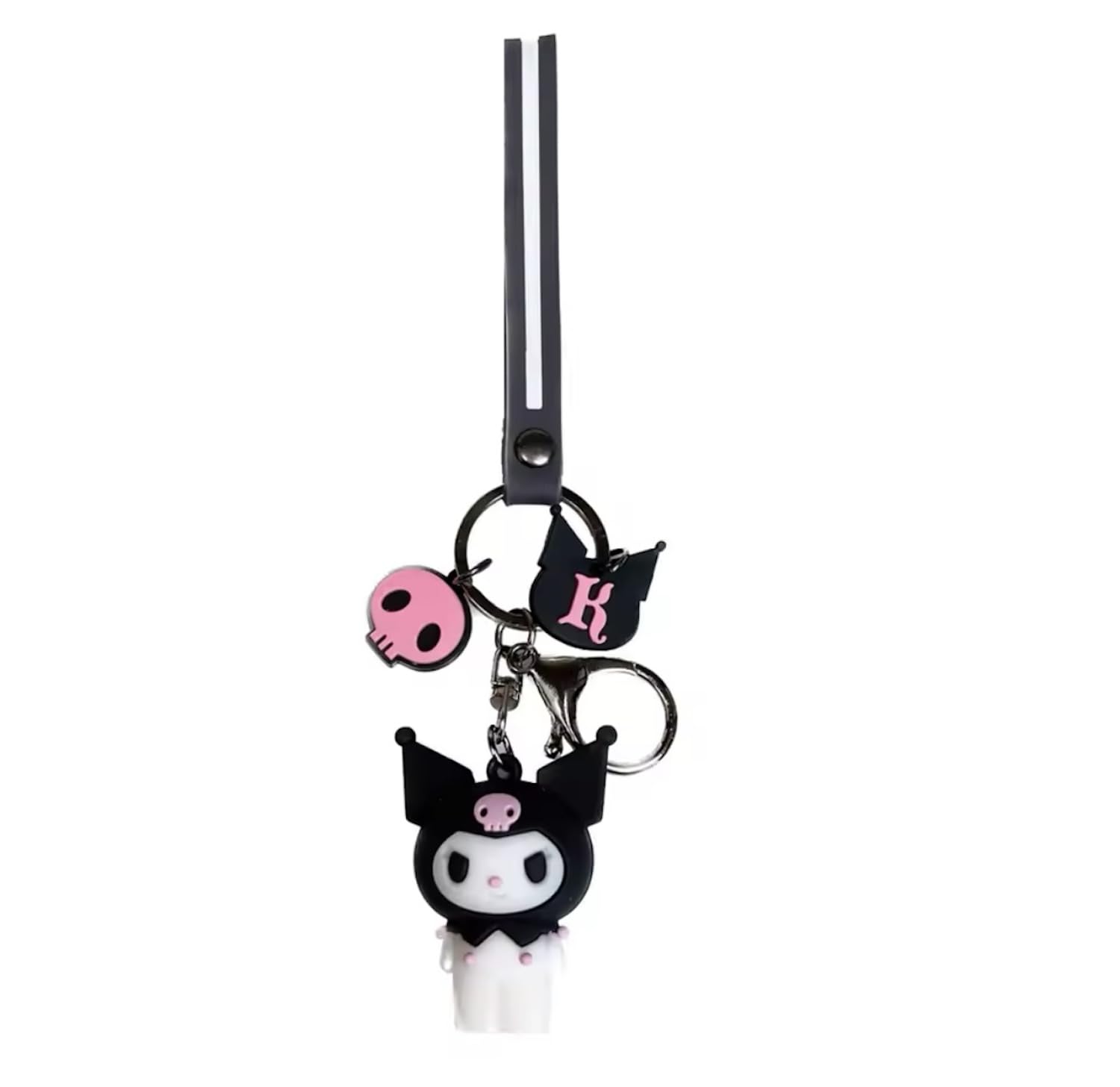 HENGNICE Lovely Anime Keychain Accessories Cute Kawaii Creative Gifts Adorable Keychain Keyring Key Purse Handbag Car Charms