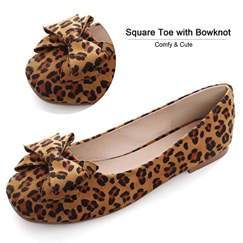 Image of Dear Time Women's Flats Shoes Bowknot Dressy Ballets Loafers Wedding Business Casual Walking Shoes