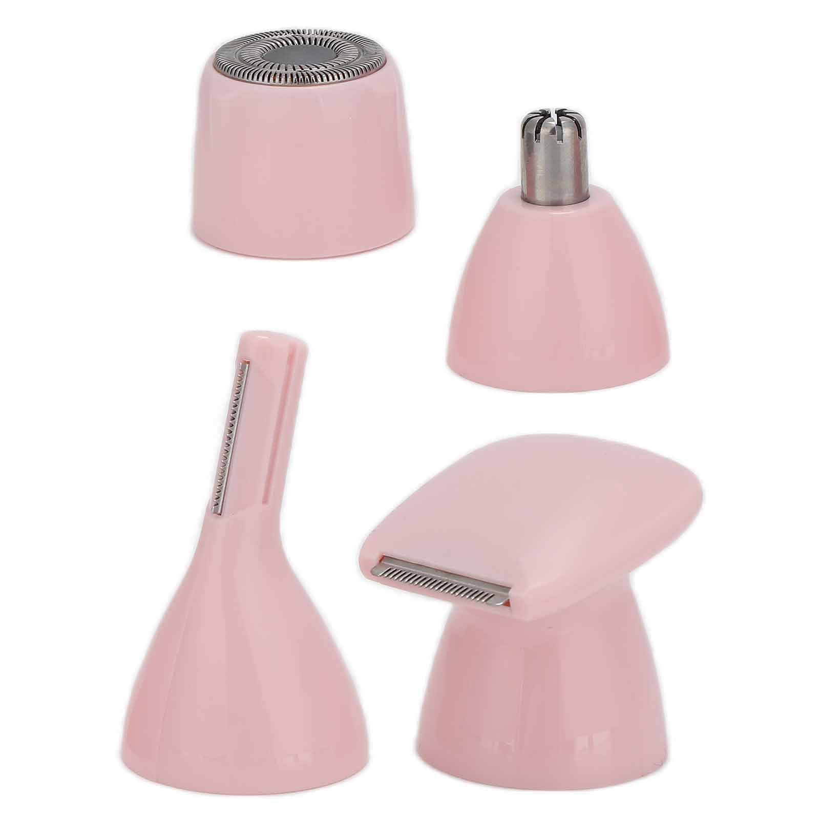 Recortadora de vello facial, herramienta de eliminación de vello facial a prueba de agua, afeitadora de vello facial sin dolor, 4 en 1, portátil para recortar cejas little surprise