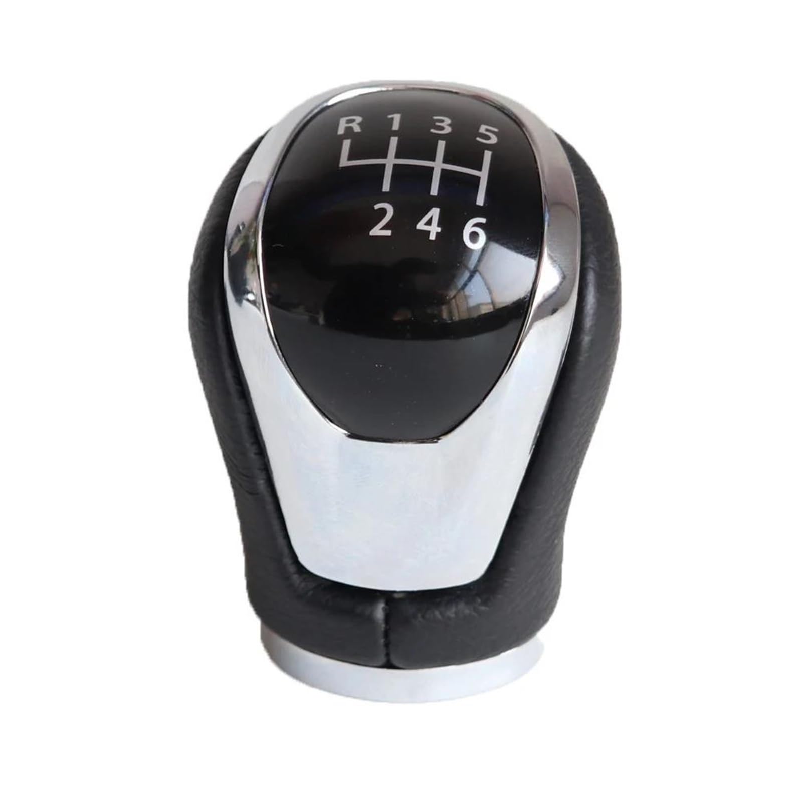 YDXHERTA Gear Shift Knob Lever Change Gearbox Shifter Leather for Qashqai J11 for X‑Trail T32 2016-2017 Spare Parts