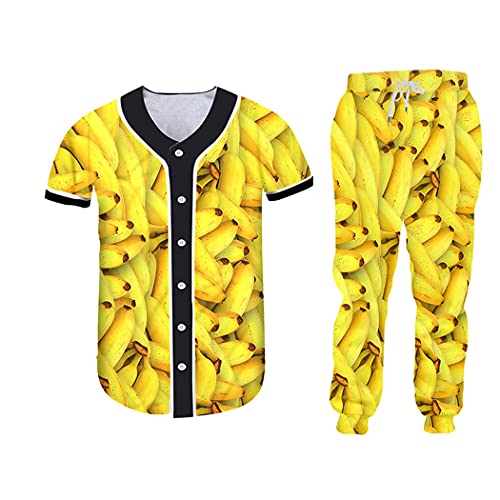 Ensemble d'été Combinaison Fruit Banane pour vos journées plage