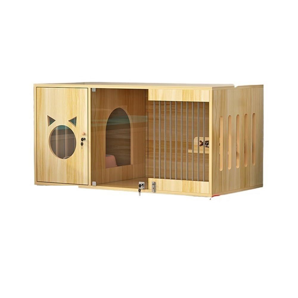 villa per gatti Elegante gabinetto for gatti panoramico Premium Cat Villa Per interni